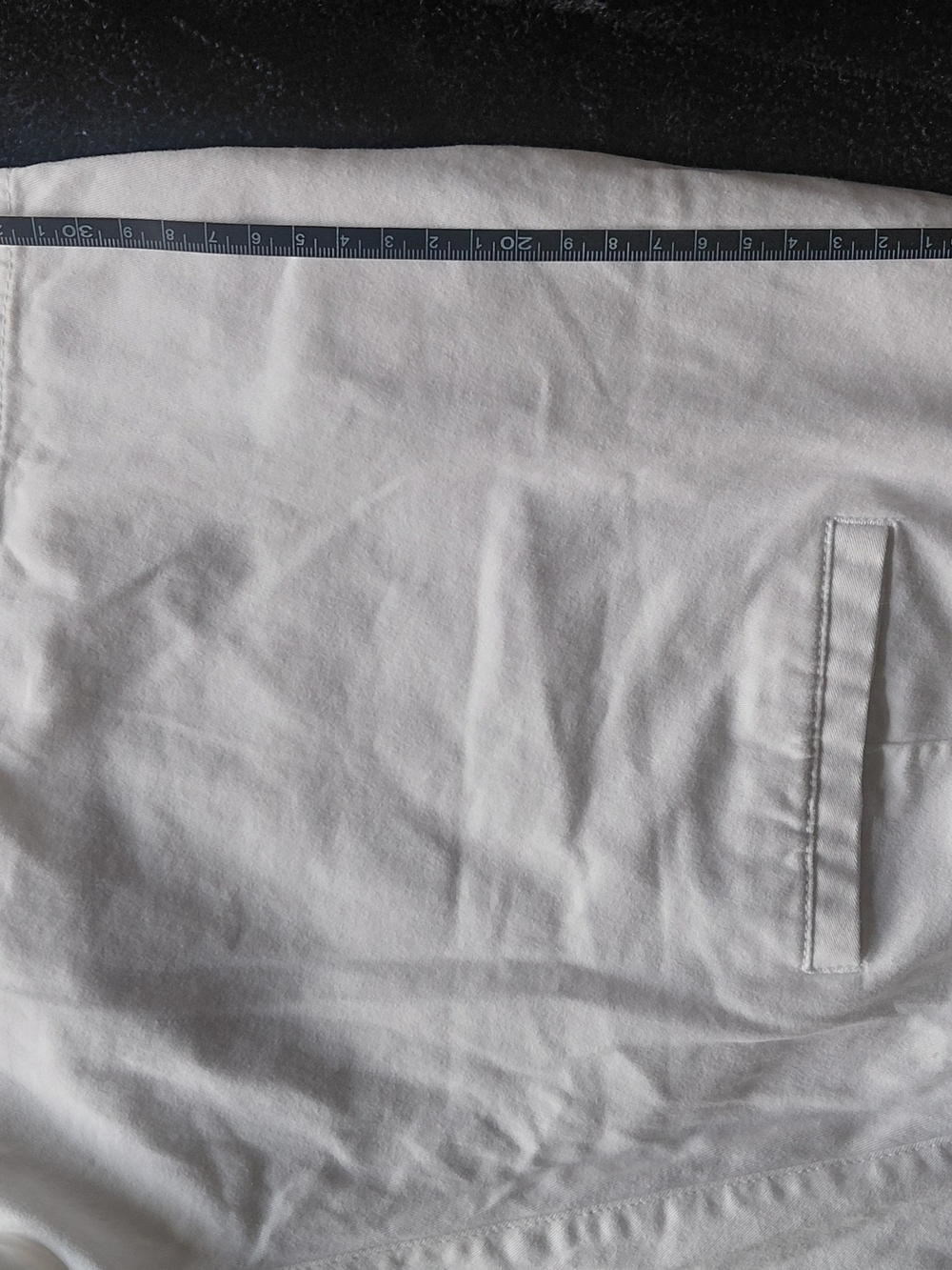 Nautica Women's White Chino Shorts - Clean Straight Cut